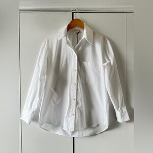 Bottom Up Shirt Women White NWT